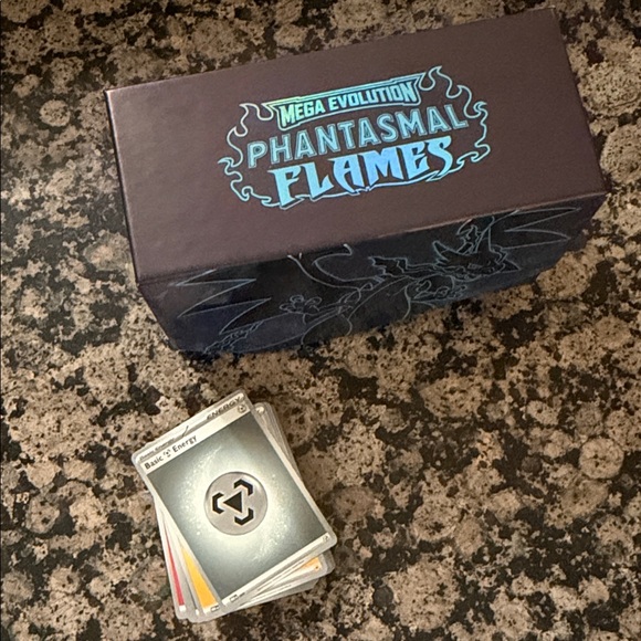 Mega Evolution Phantasmal Flames Card Box - Picture 3 of 3